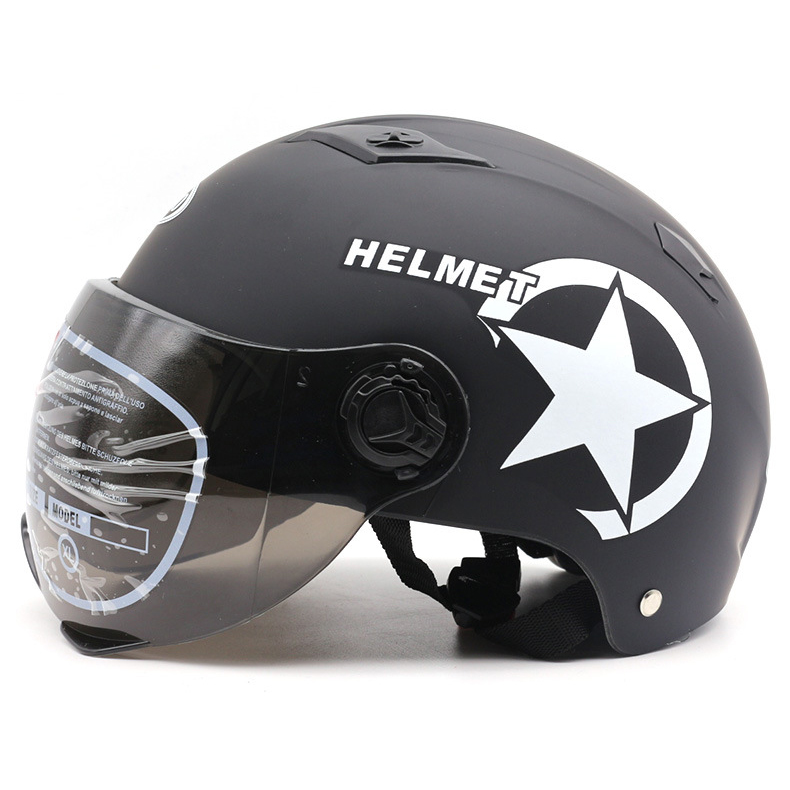 ZORO Helm Sepeda Skuter Motor Elektrik Half Face