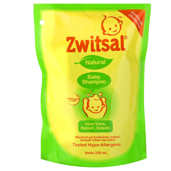 ZWITSAL ALOE VERA BABY SHAMPOO 250ML 2