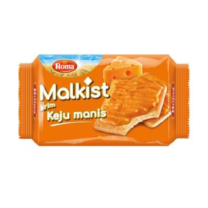 ROMA MALKIST KRIM KEJU MANIS 120GR 2