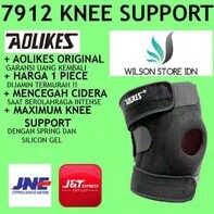 - AOLIKES 7912 KNEE SUPPORT BRACE - PELINDUNG LUTUT DEKER LARI GYM - B