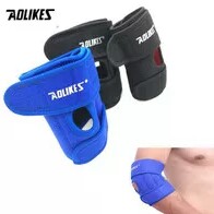 - AOLIKES 7946 ADJUSTABLE ELBOW SUPPORT PADS WITH SPRING SAFETY BLACK 2