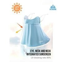 - AONIJIE E4407 FACE NECK MASK SCARF - MASKER WAJAH LARI SEPEDA - WHIT 2