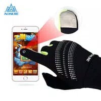 - AONIJIE M50 OUTDOOR GLOVES TOUCH SCREEN - SARUNG TANGAN BLACK ROSE - 2