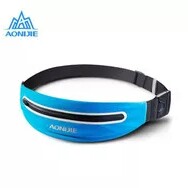 - AONIJIE WAIST BAG E919 - TAS PINGGANG LARI SEPEDA GYM - LIGHT BLUE M