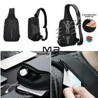 C3 MARK RYDEN MR 9299 BACK PACK BAG USB - TAS RANSEL LAPTOP 17 - BLACK 2