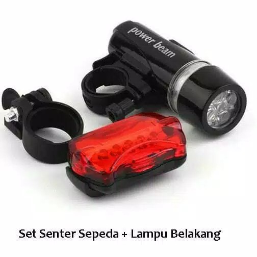 - MULTI FUNGCTIONAL- 2 LAMPU- LAMPU DEPAN ADA 4 LED CAHAYA- TERANG 3