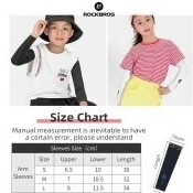 - ROCKBROS XT029 CHILDREN ARM SLEEVE - MANSET KAOS TANGAN ANAK - BLACK 2