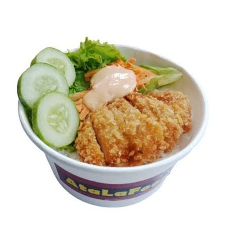 Ayam katshu geprek  - ricekb