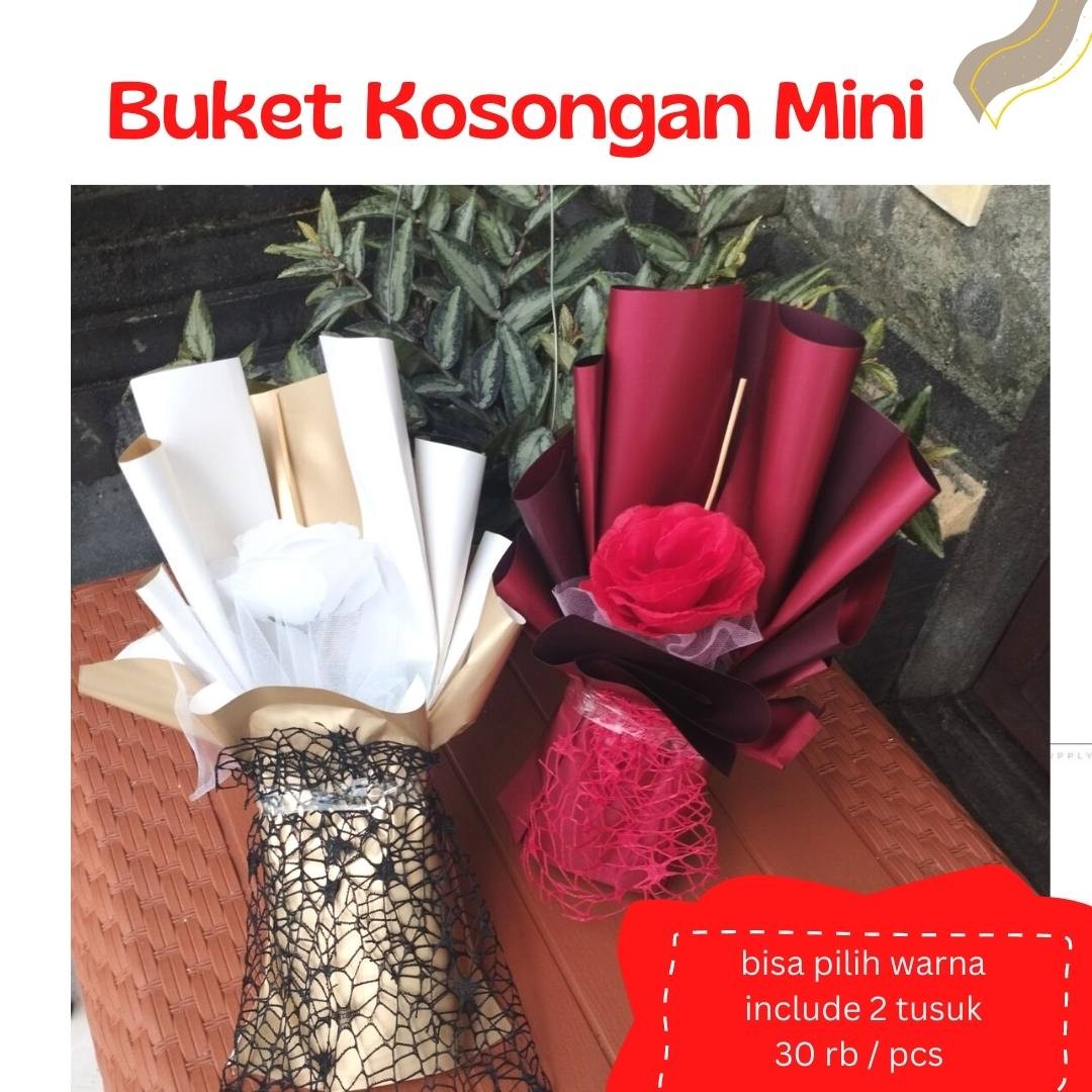 [DUPLICATE] - Buket Custom Kosongan Ukuran Mini Untuk Angpao Lebaran