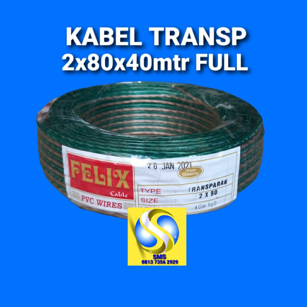 KABEL TRANSP 2x80x40m FELIX