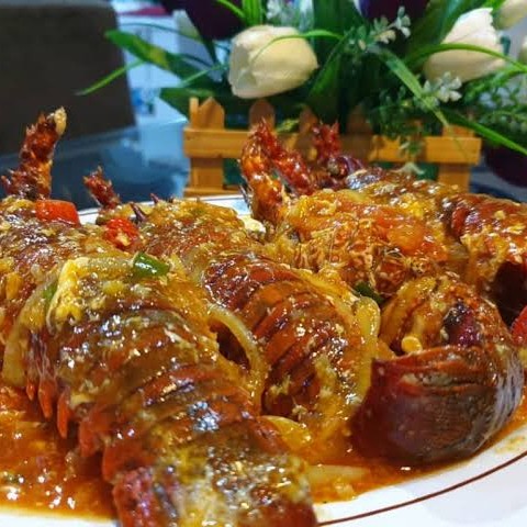 Lobster dan udang kipas