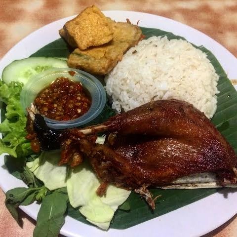 Nasi bebek goreng