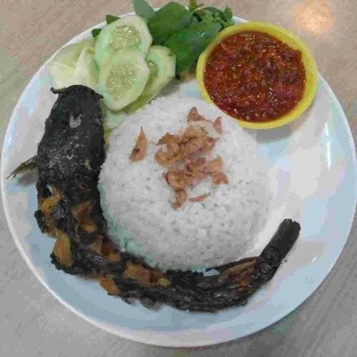 Nasi pecel lele