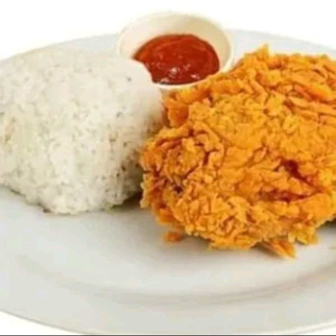 Nasi Ayam Krispi