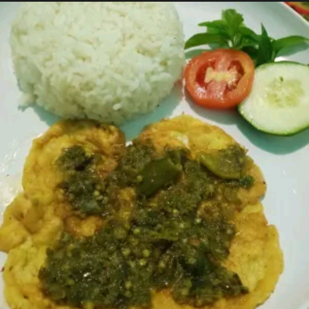 Paket Nasi Telor Sambal Ijo