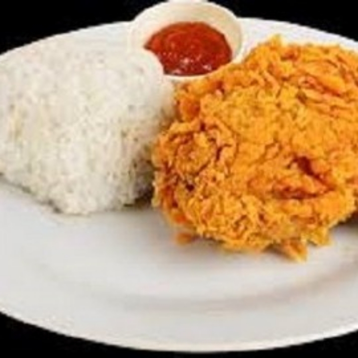 Nasi Ayam Crispy