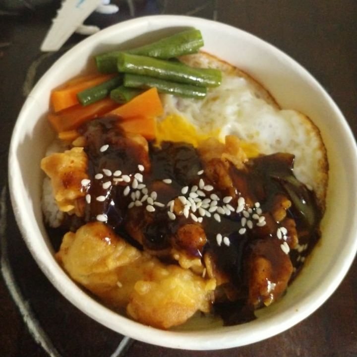  RICE BOWL Chiken Black Papper