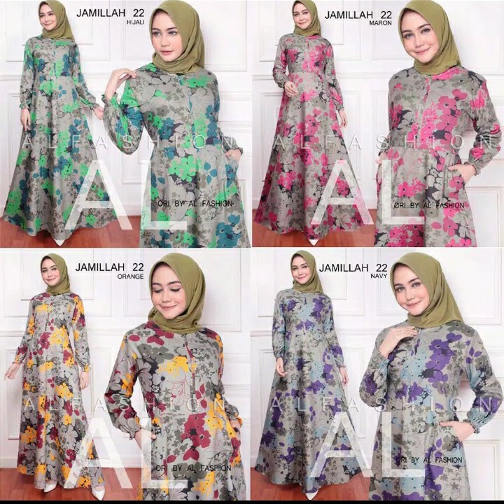  baju GAMIS JAMILLAH 