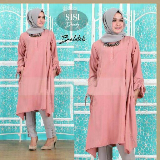  sisi tunik dusty 