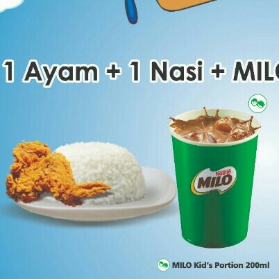 1 Ayam 1 Nasi Milo