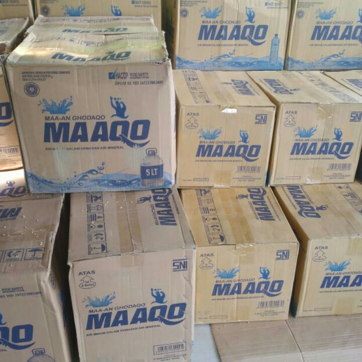 1 Dus Air Maaqo Botol