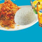 1 Nasi 1 Ayam Geprek 1 Nestle Lemon Tea