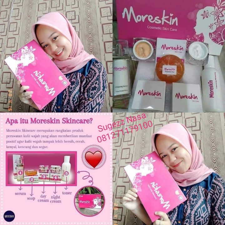 1 Paket Glowing Exclusive Moreskin SKIN