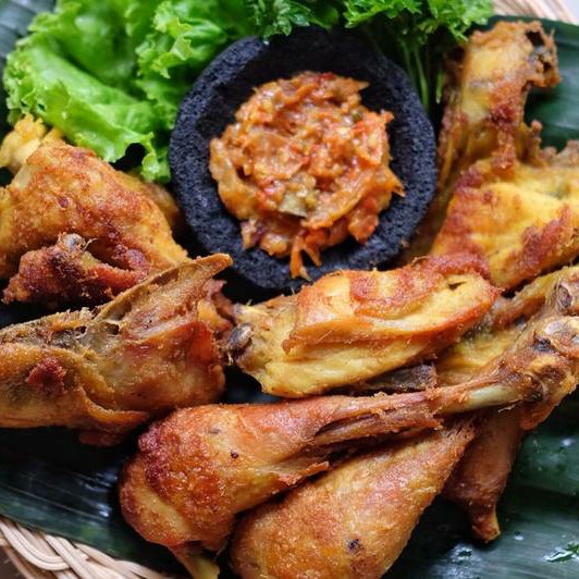 1 Potong Ayam Kampung Goreng