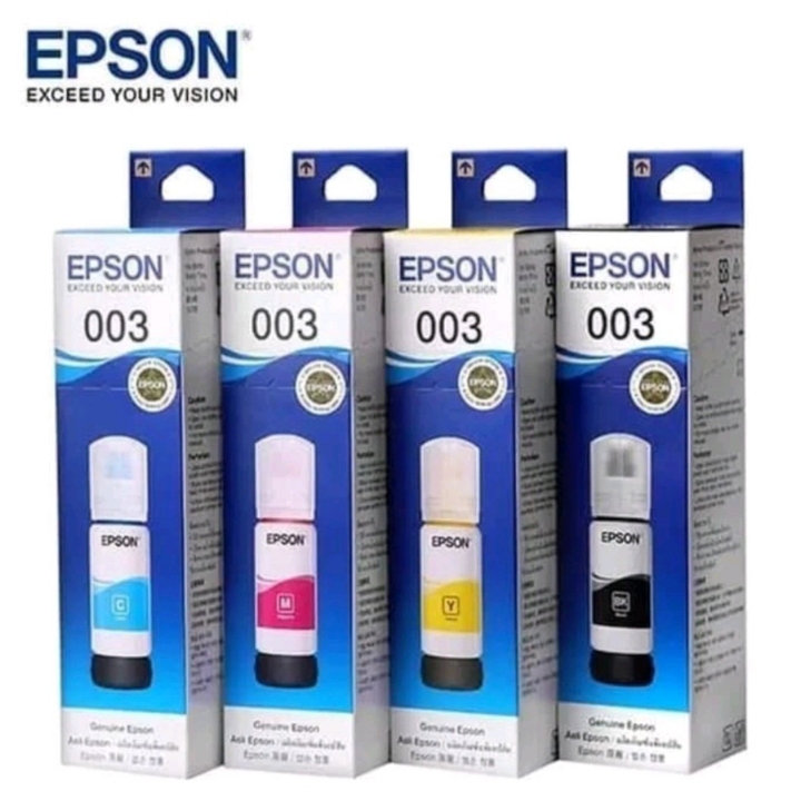 1 Set Tinta Epson 003 For L3110 L1110 L3210 L3150 L5190 L3101