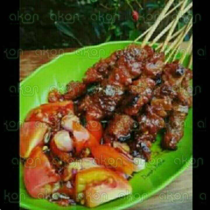 10 Sate Ayam Dada Bumbu Kambing