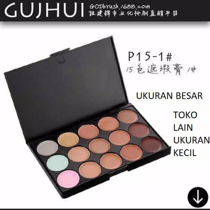 15 COLOUR CONCEALER PALETTE  MAKEUP PALETTE MAC 15 CONCEALER 