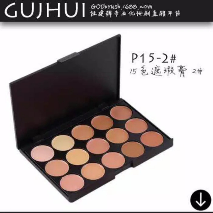 15 COLOUR CONCEALER PALETTE  MAKEUP PALETTE MAC 15 CONCEALER  3