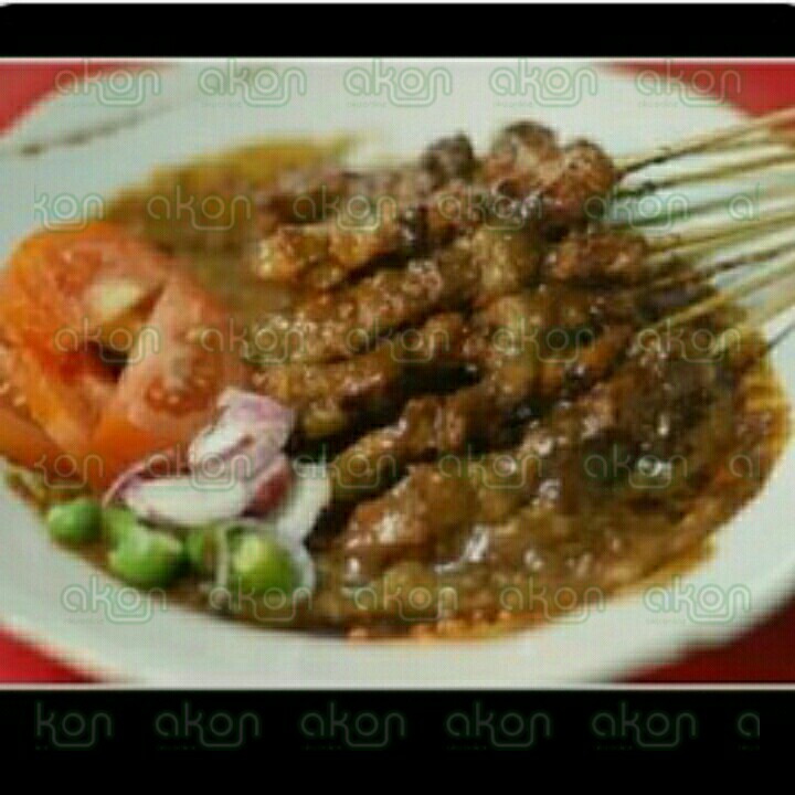 15 Sate Ayam Campur Bumbu Kacang