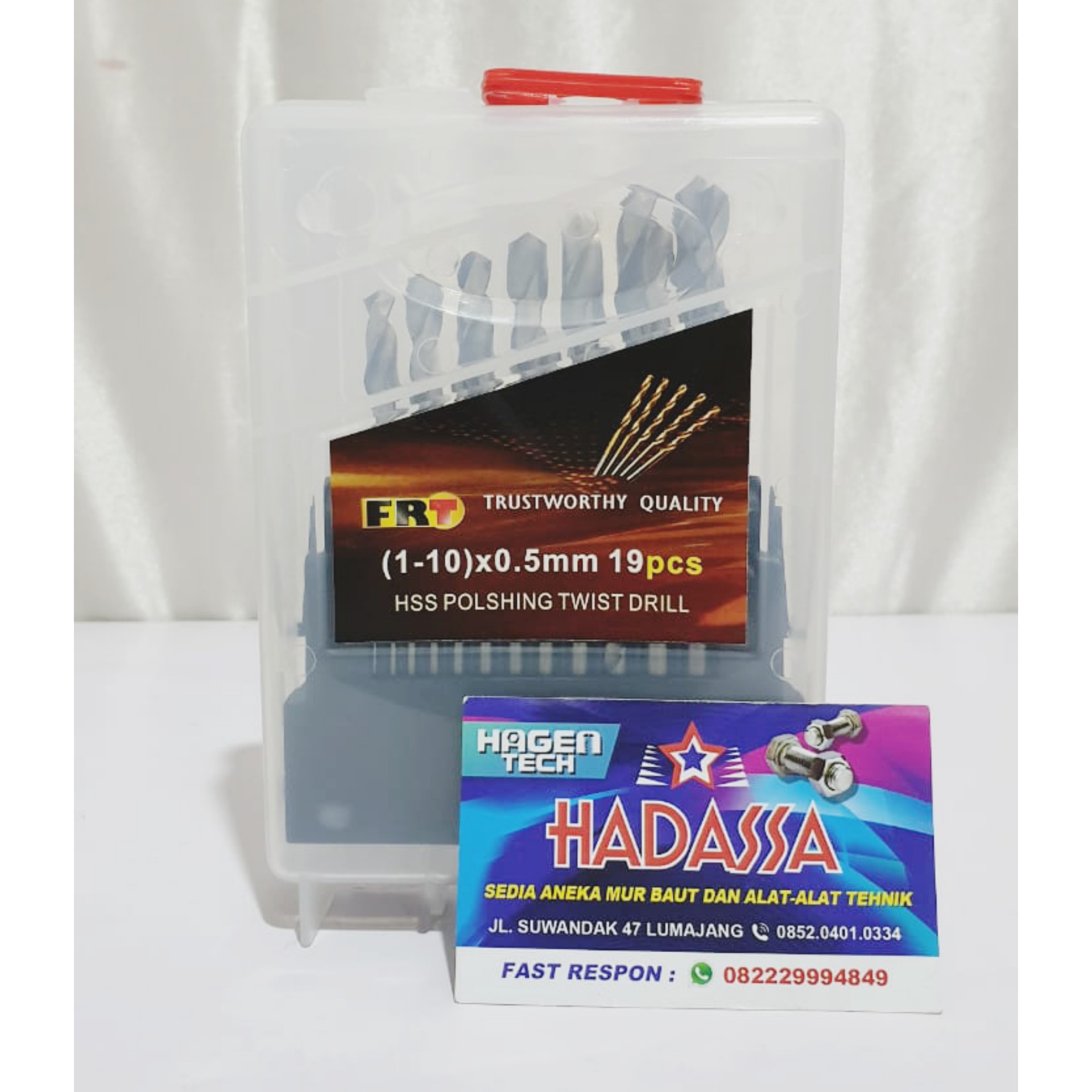 19 Pcs Mata Bor HSS FRT 4