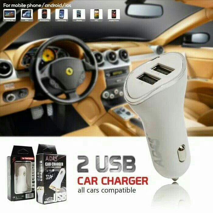 2 USB CAR CHARGER