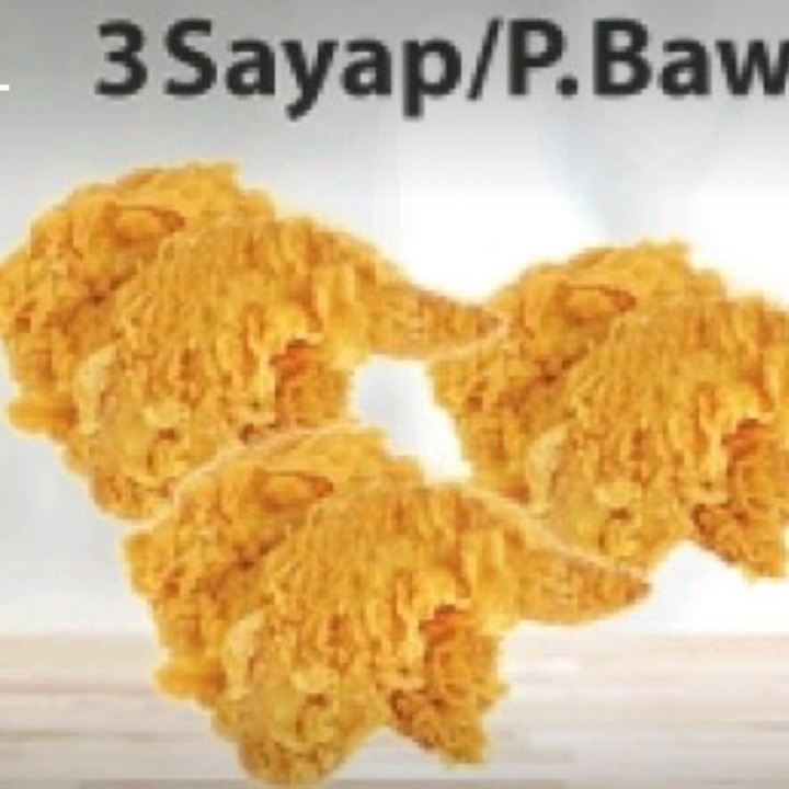 3 Pcs Ayam Sayap