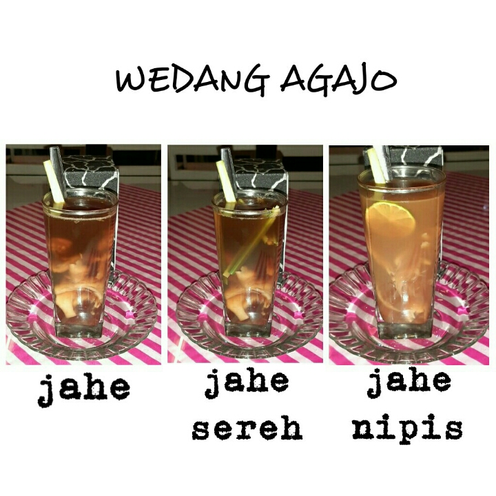 3 Varian WEDANG JAHE