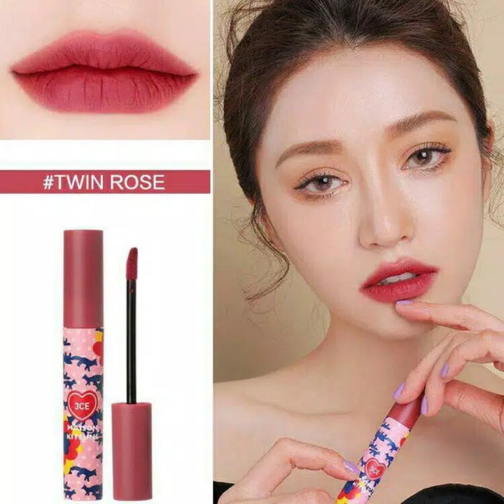 3CE MAISON KITSUNE VELVET LIPTINT 4