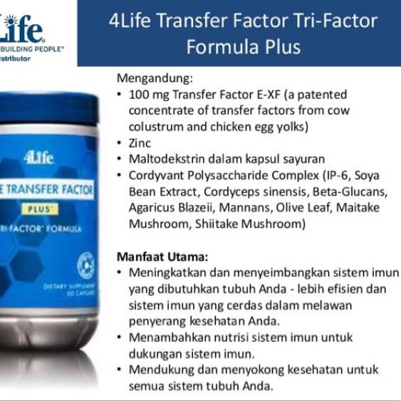 4Life Transfer Factor Plus 2