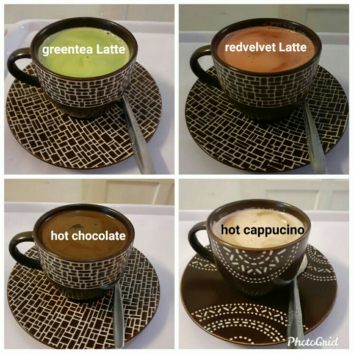 6 Varian Rasa HOT LATTE