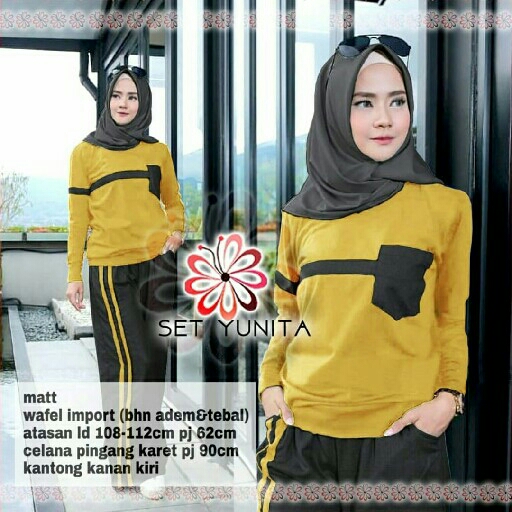 AB 34 Set Yunita Mustard 