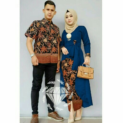 AB 57 CP Harum Batik Navy