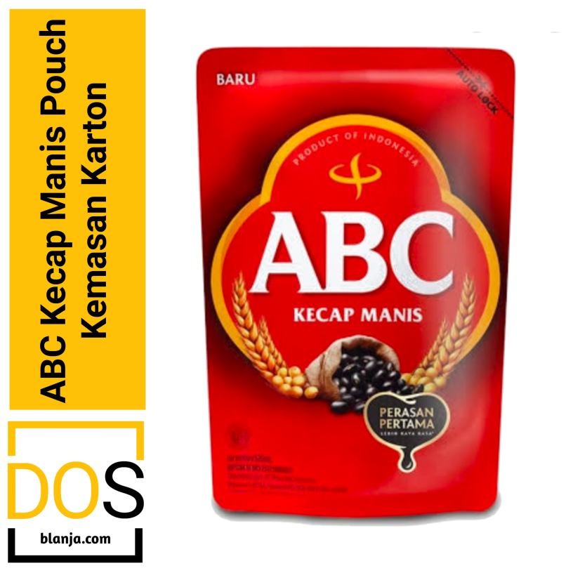 ABC Kecap Manis Pouch Kemasan Karton