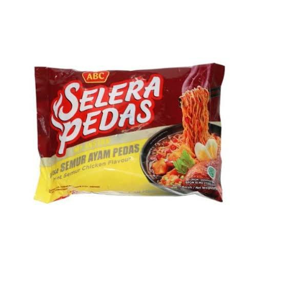 ABC MIEREBUS SELERA PEDAS SEMUR AYAM PEDAS 70 GR