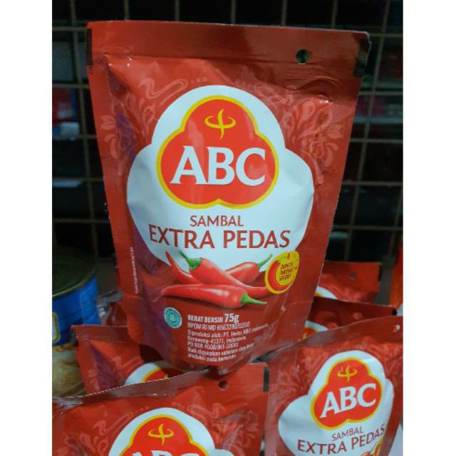 ABC SAUS EXTRA PEDAS 75GR