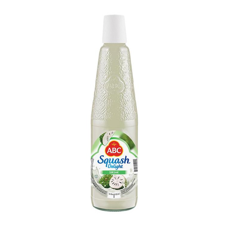 ABC SQUASH DELIGHT SIRSAK BOTOL 580 ML