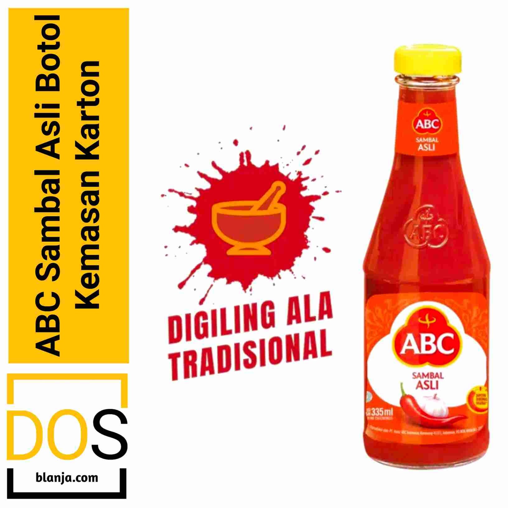 ABC Sambal Asli 335 ml Kemasan Karton