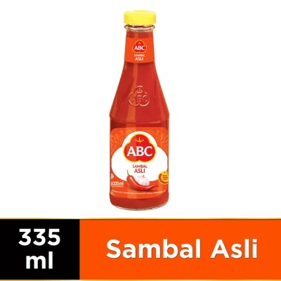 ABC Sambal Asli Botol Beling 335ml