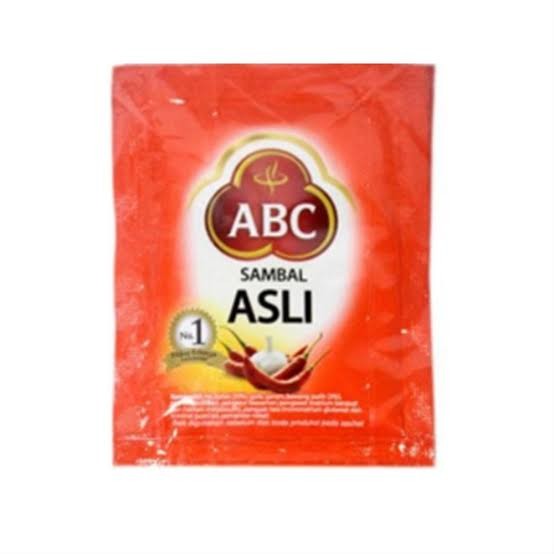 ABC Sambal Asli Kemasan Sachet 8gram