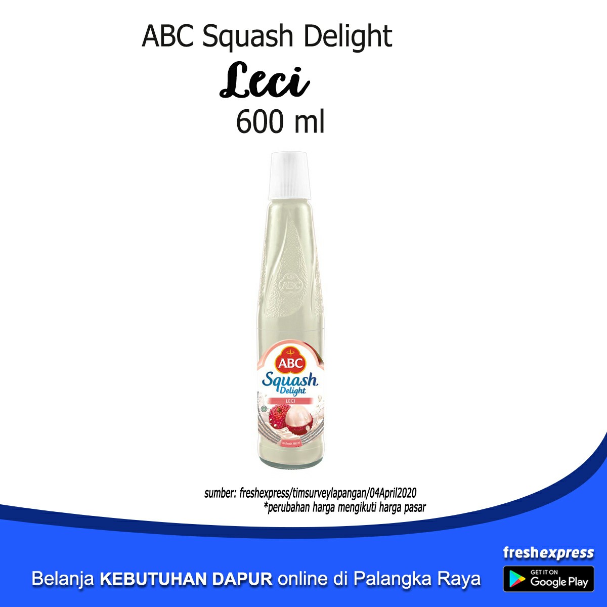 ABC Squash Delight Leci 600 Ml